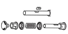 Parts kit expanding mandrel