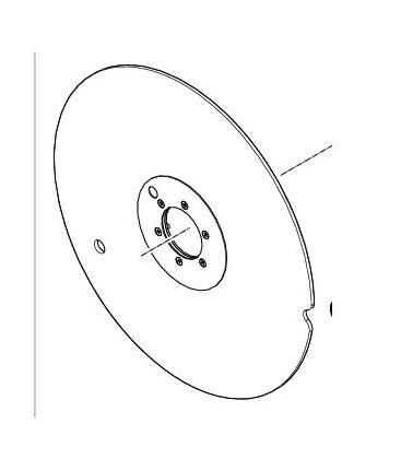 Disc 320 assy.